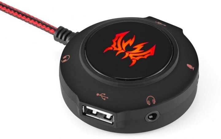 Звуковая карта Kotion S2 с USB хабом