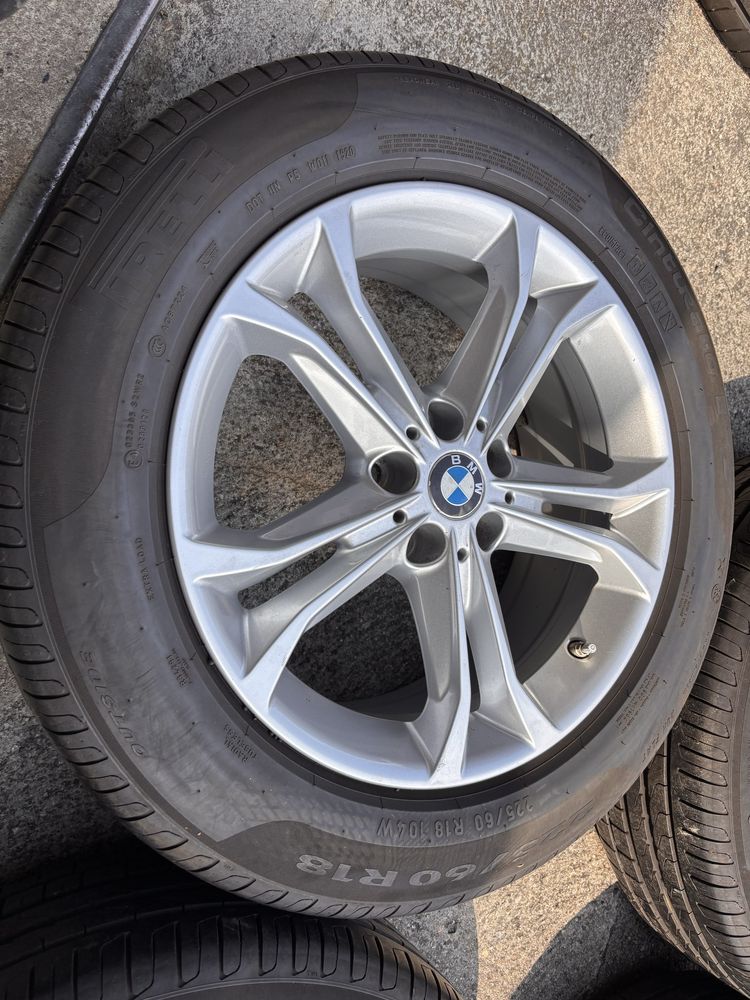 Oryginalne Koła letnie Alufelgi Bmw 225/60/18 Pirelli 6mm 2020r ET22