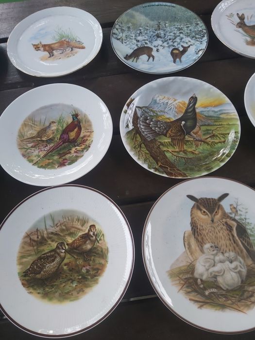 Sprzedam talerze ozdobne