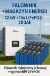 Falownik DEYE 12 z magazynem energii 200AH