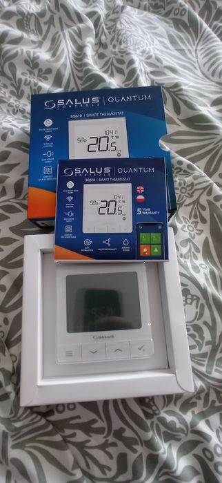 Salus 2 X  SQ610 (WB)  podtynkowe 230 v smart Thermostat