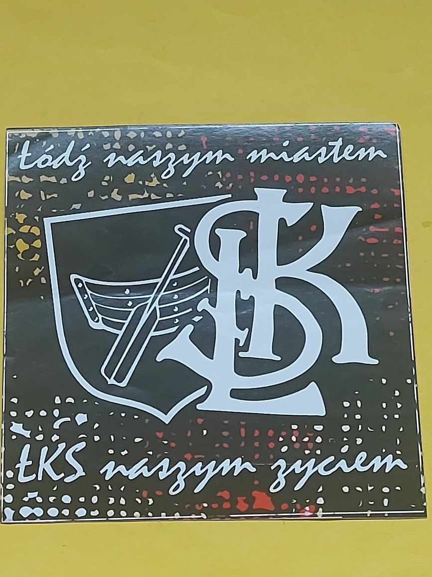 Kolekcjonerska Stara naklejka LKS unikatowa