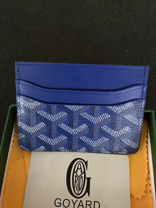 Cardholder Goyard Niebieski