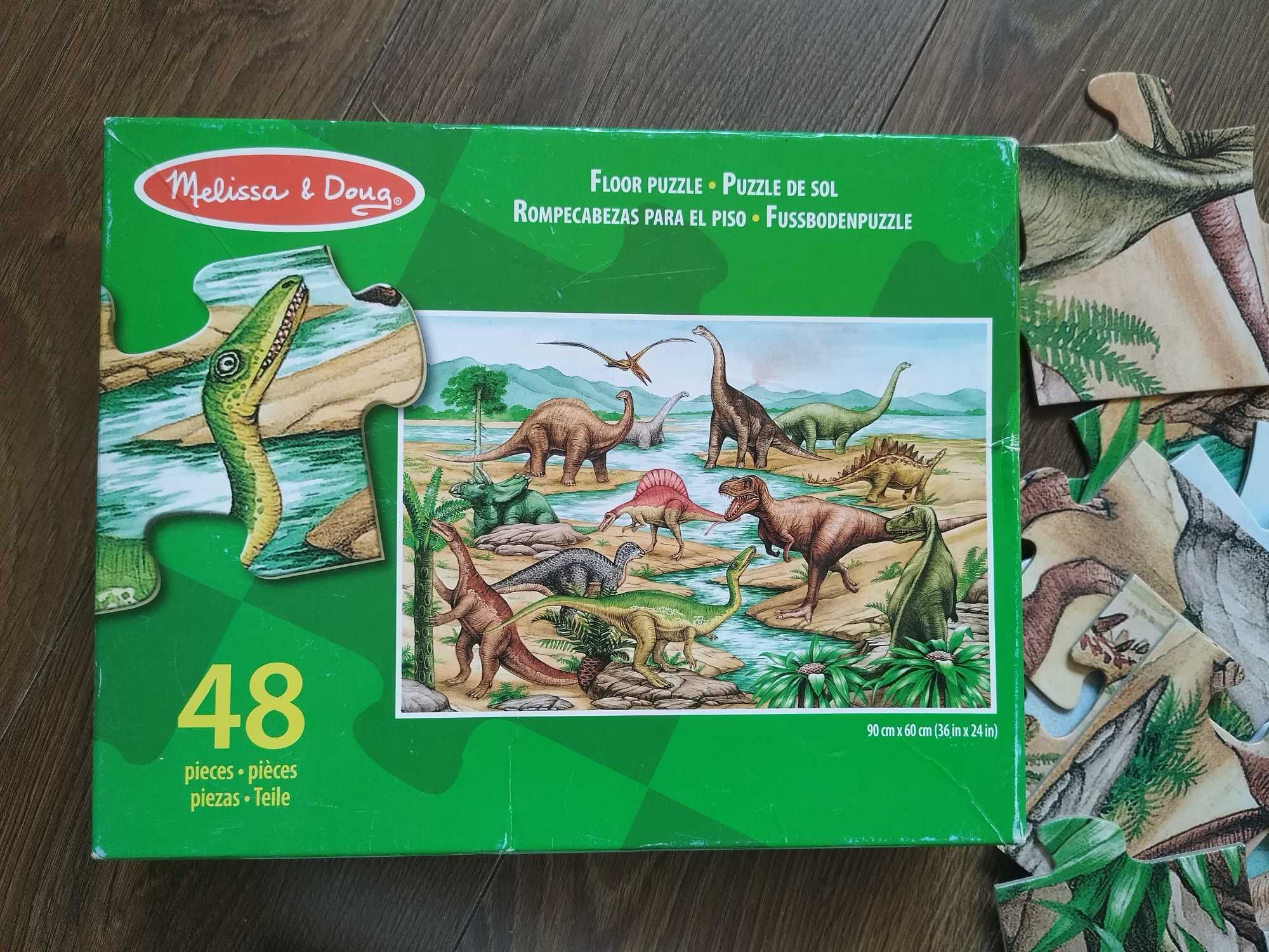 Dinozaury 48 el. Puzzle Melissa & Doug