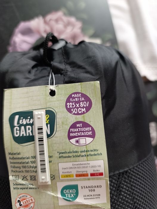 Sprzedam nowy lekki śpiwór letni 225cm