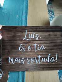 Vendo placas para casamento