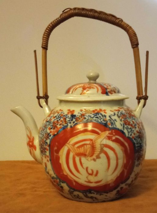 Zabytkowy porcelanowy czajnik - Chiny/Japonia