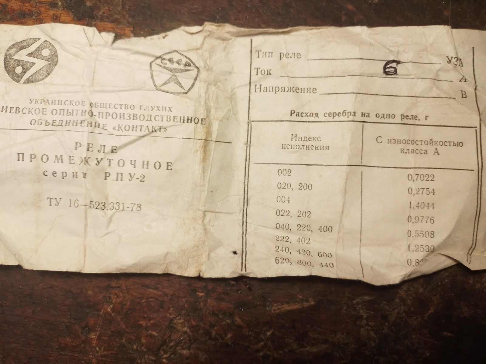 Реле СССР 6 ампер. Реле серии РПУ-2