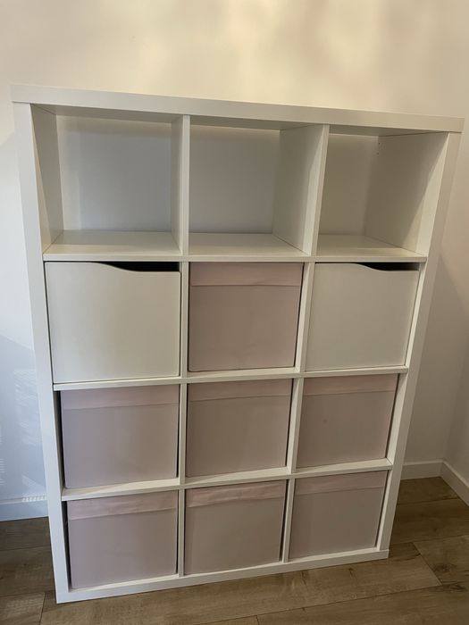 Regał kallax 3x4 + akcesoria