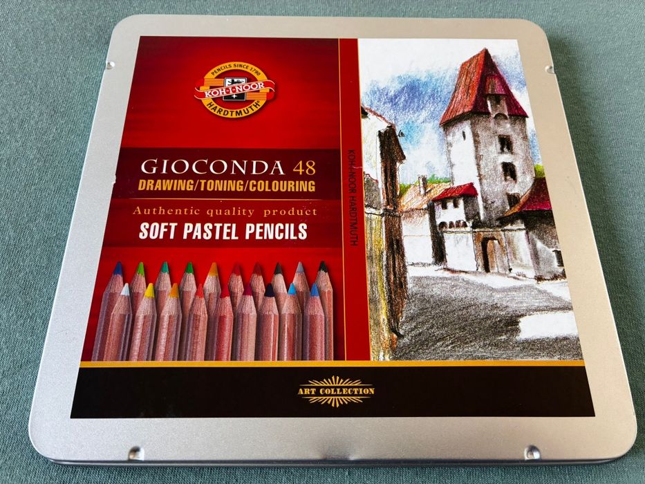 Pastele w kredkach Gioconda suche, Koh-I-Noor, 48 szt.