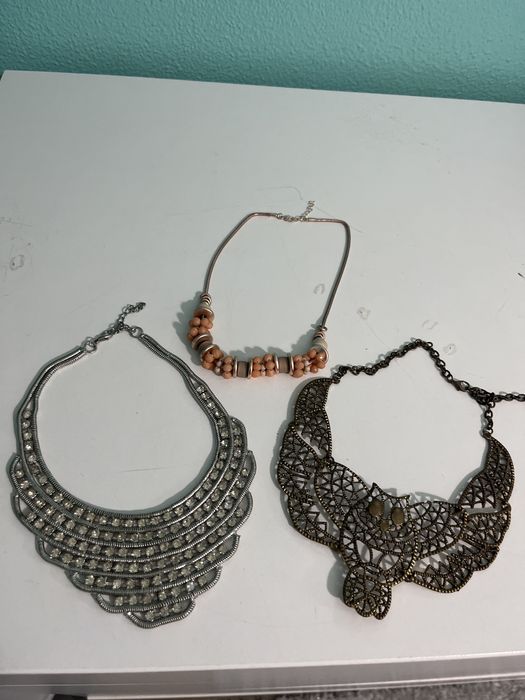 Gargantilhas 3 peças