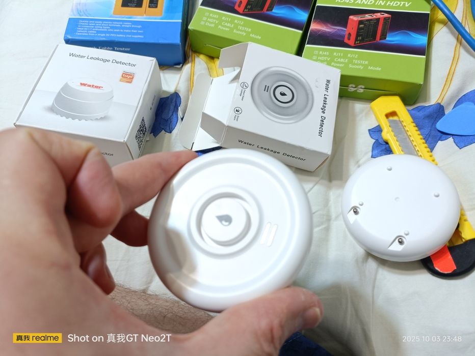 Датчик 433 МГц воды сигнализация - Tuya - Smart life -2025-