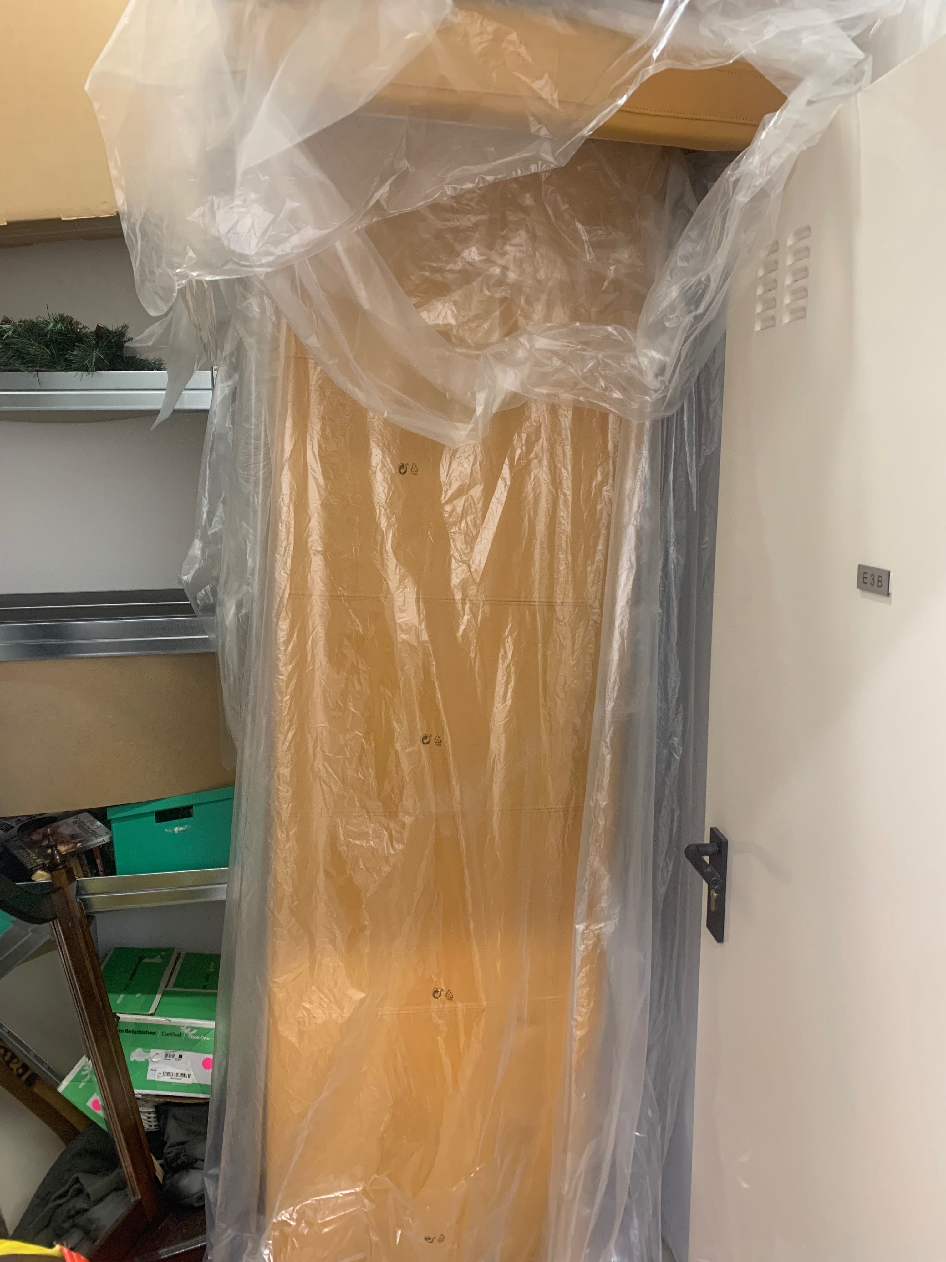 Sofá IKEA Stockholm de 3 Lugares - Laranja - Usado (Preço Negociável)