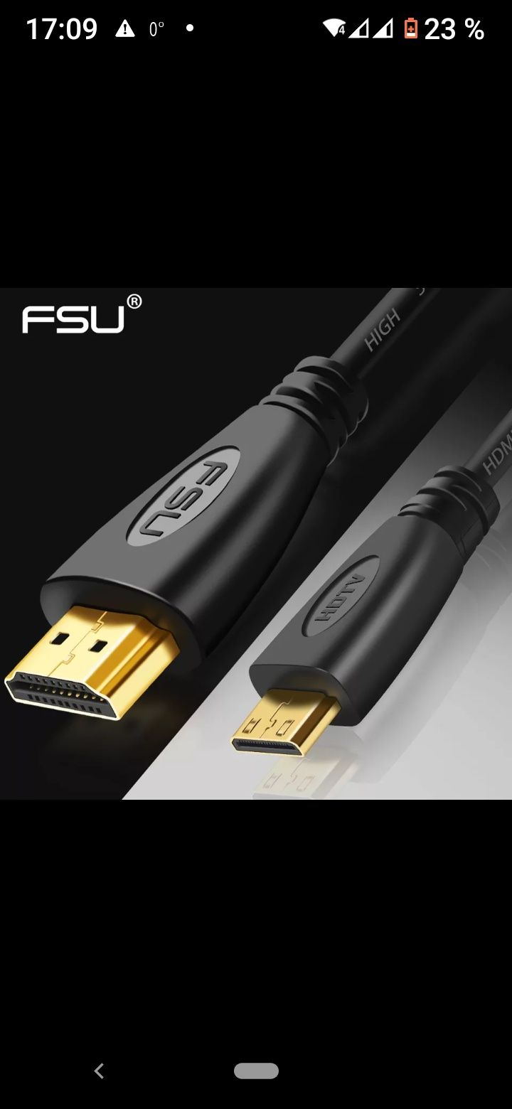 Кабель mini Hdmi-Hdmi