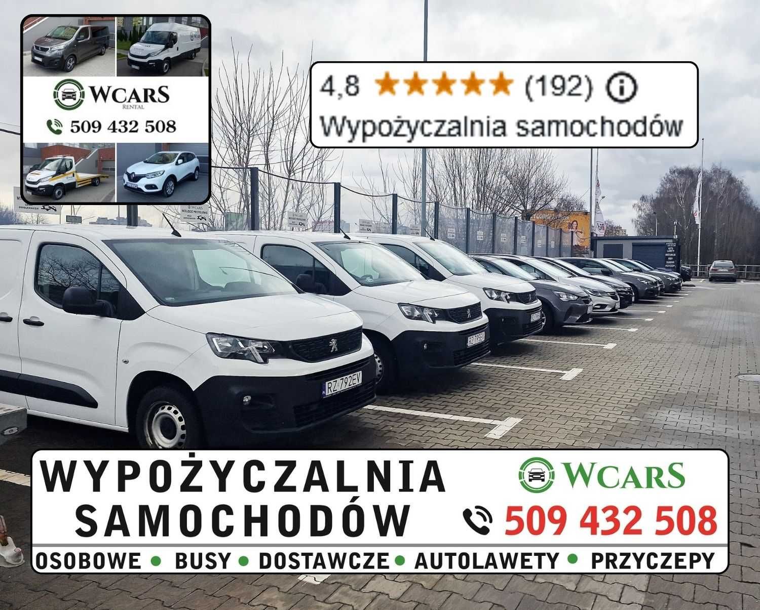 Wynajem samochodów osobowych wypożyczalnia auta osobowe dostawcze opel