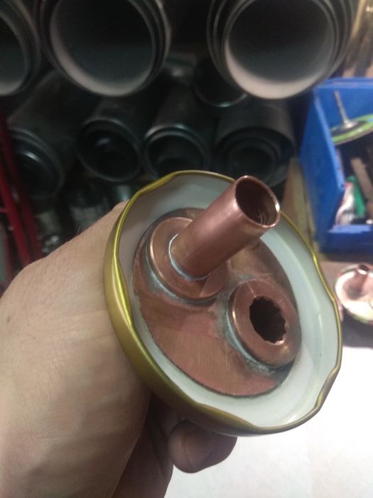 Охладитель, дистиллятор, змеевик, трубка медная ф1/2",