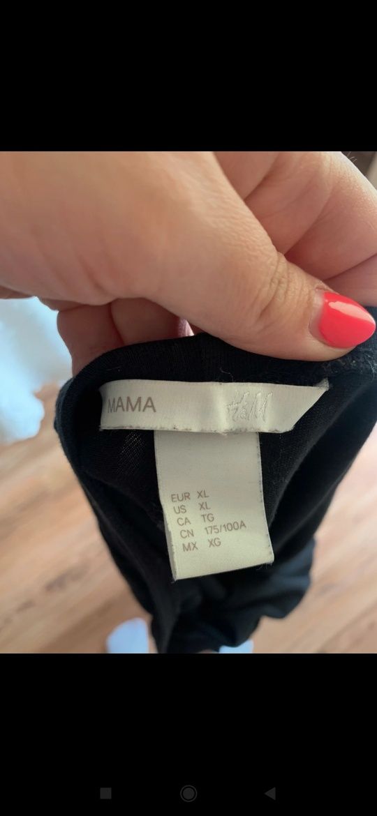Leginsy zamszowe ciążowe H&M rozmiar XL