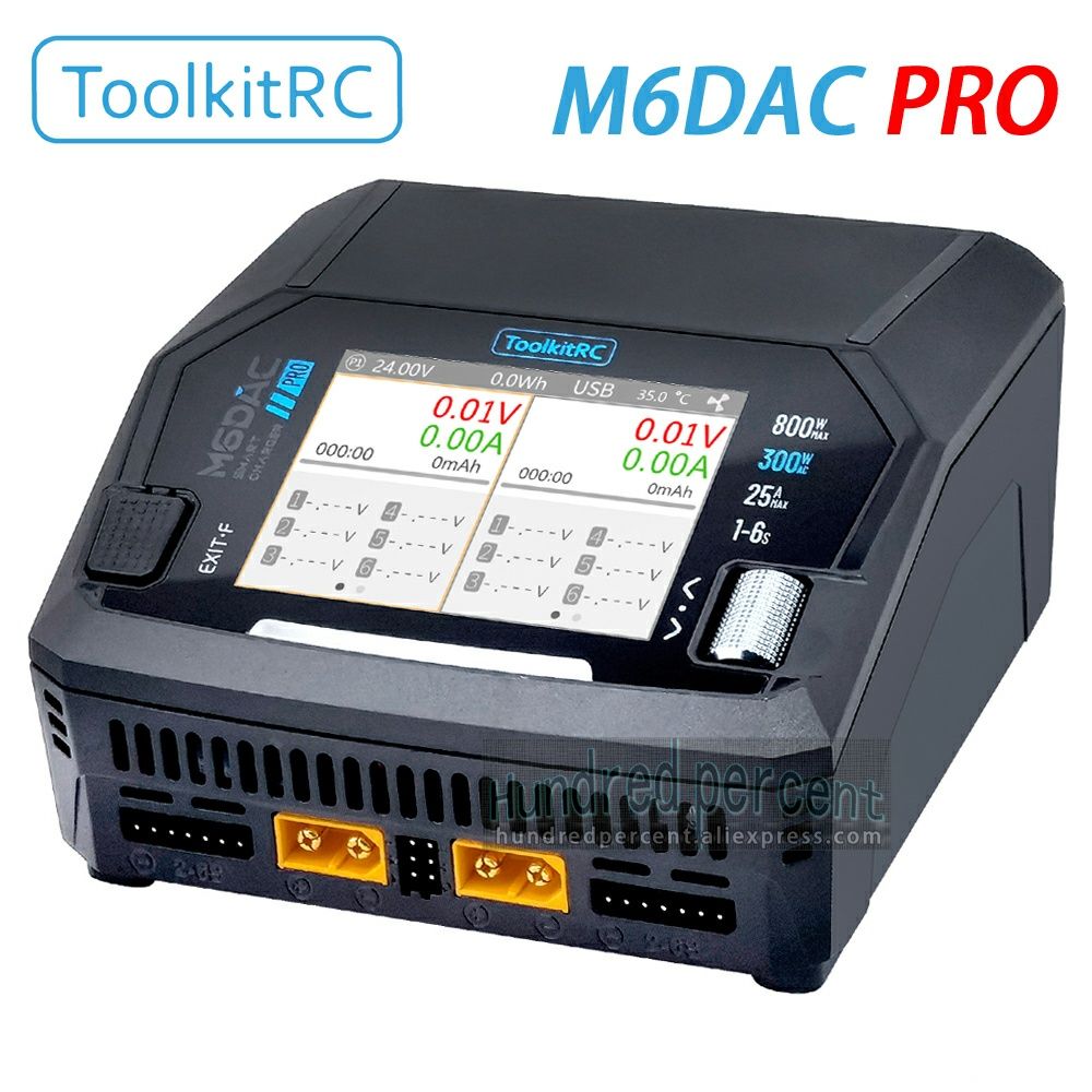 Запядне Hota ToolkitRC M6DAC  V2 800W 16A AC/DC