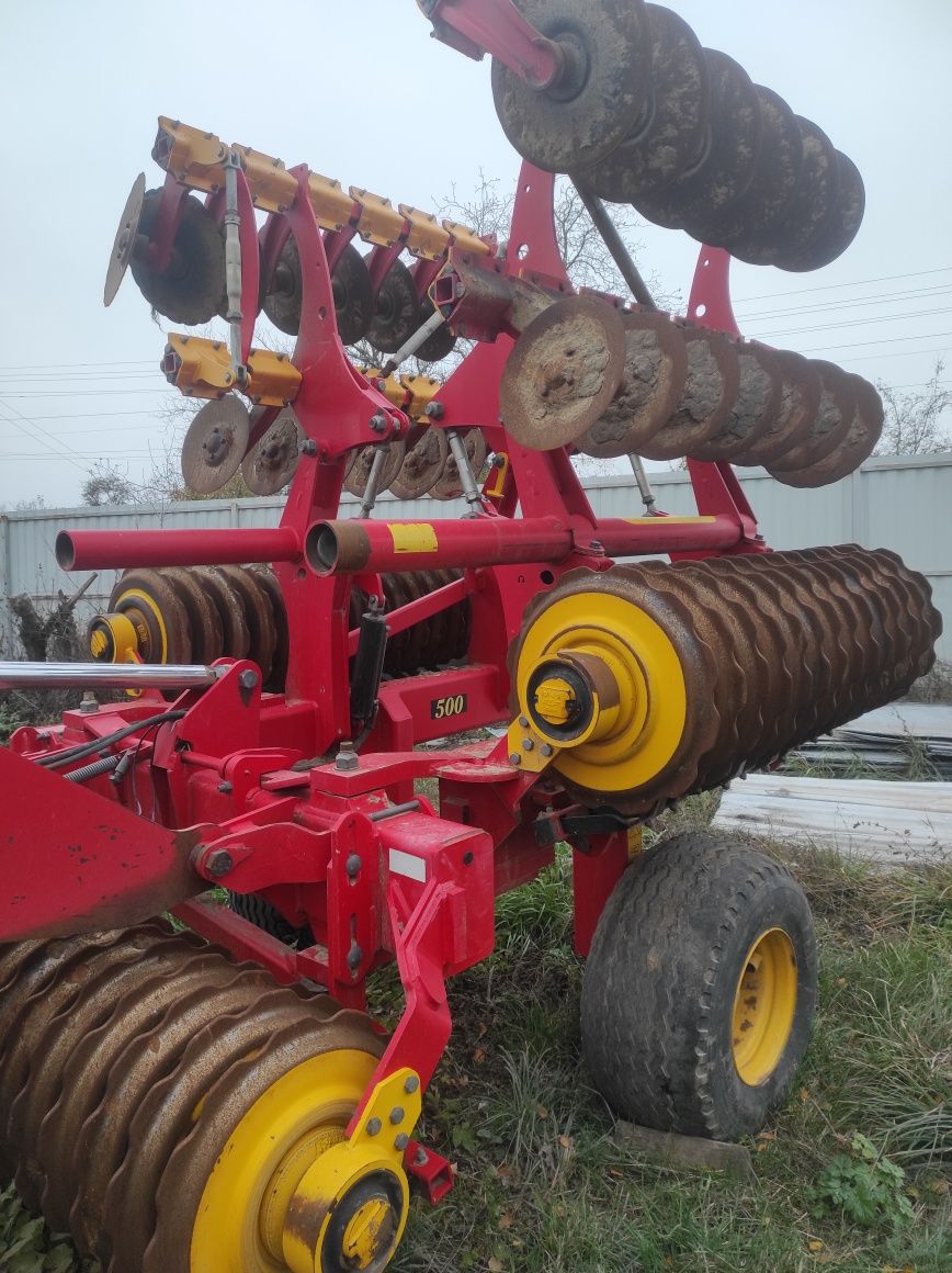 Дискова борона Vaderstad Carrier 500. Не lemken, amazone, horsch.