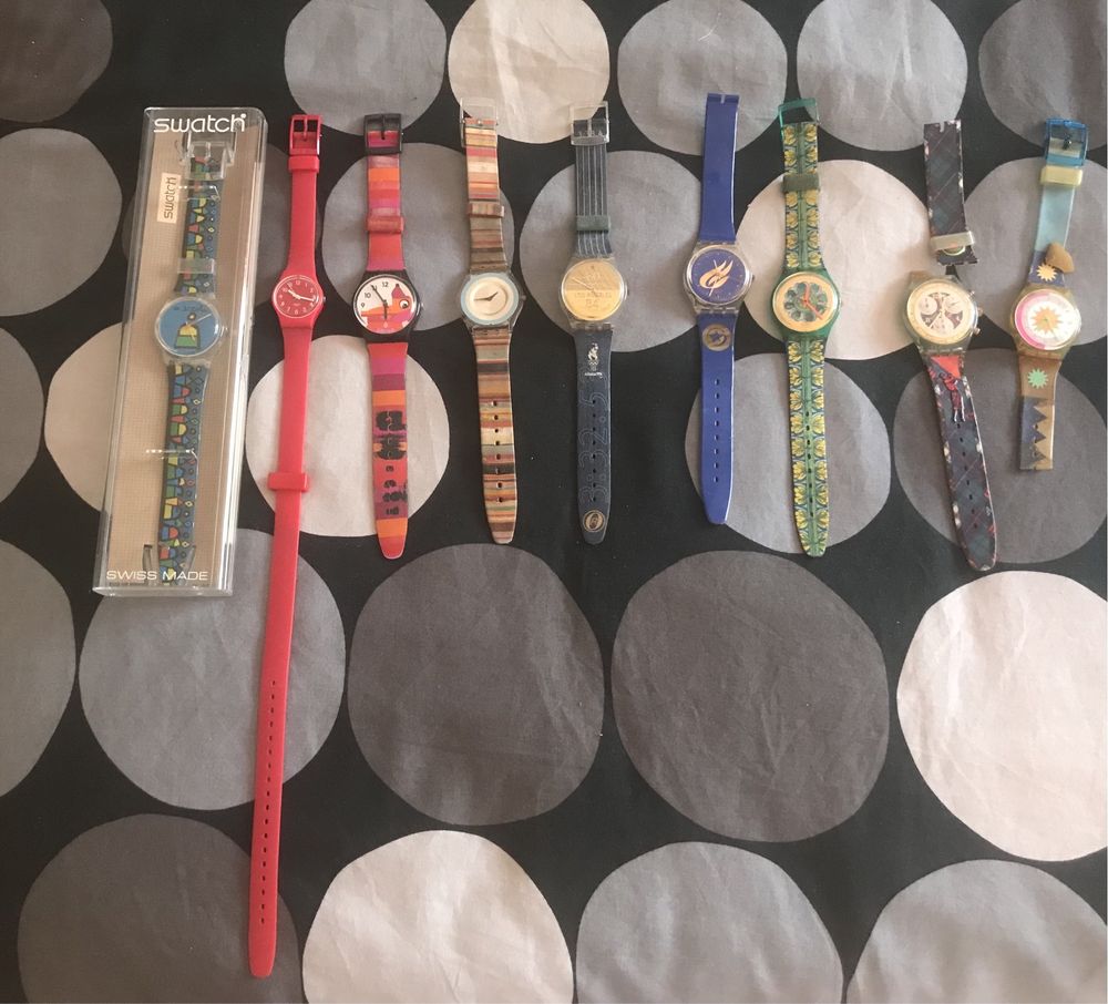 Swatch - coleção e expositor