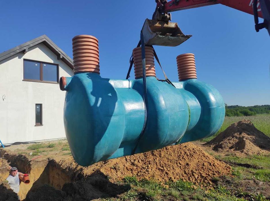 3komorowa 2500l oczyszczalnia ścieków przydomowa do 5 osób