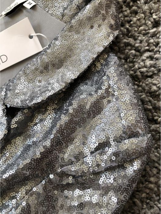 Сукня, пбо подовжений блейзер в паєтки