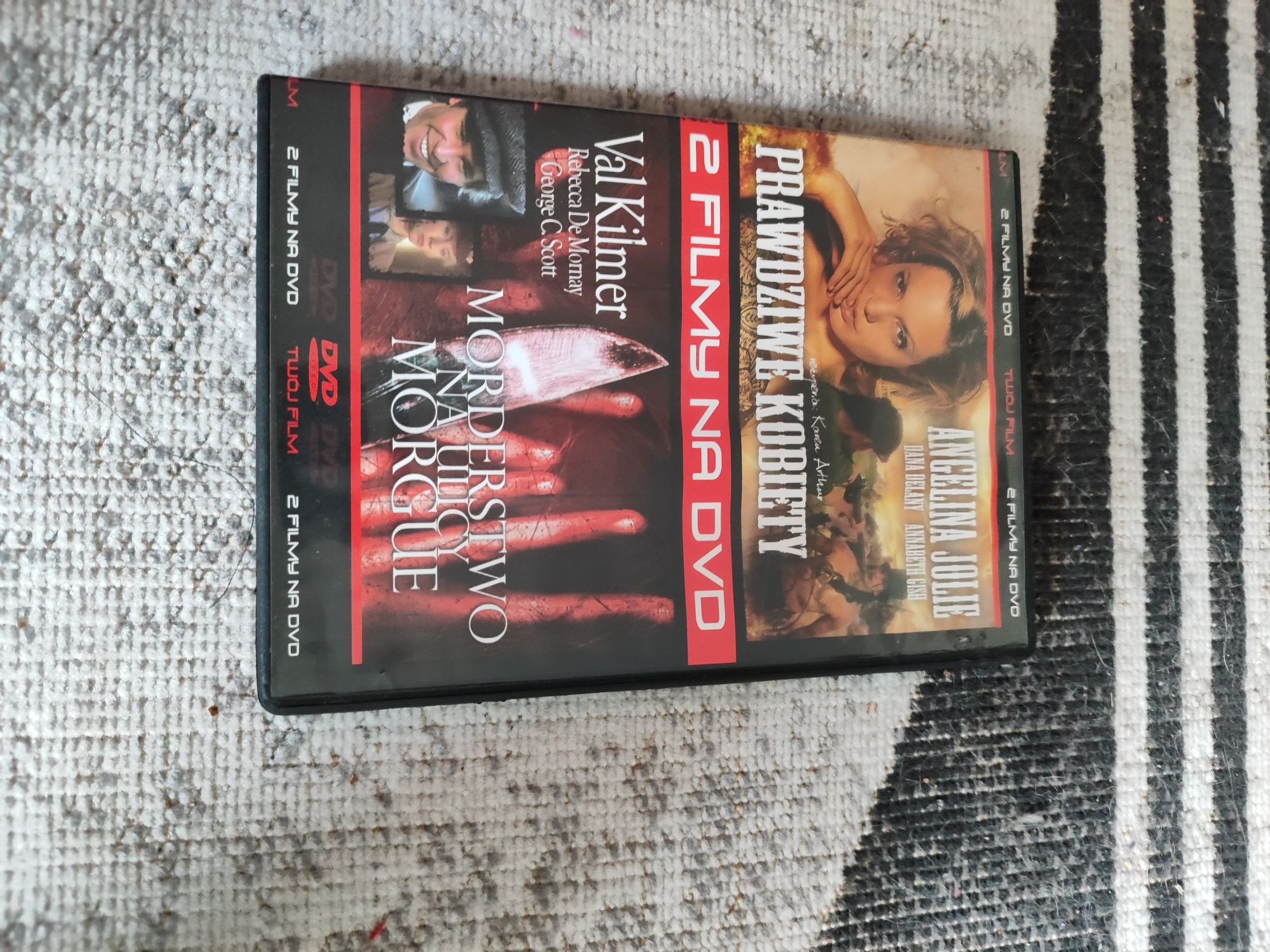 Dwa filmy DVD prawdziwe kobiety i morderstwo na ulicy morgue