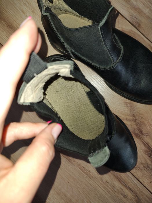 Sztyblety jeździeckie skórzane Fouganza r.34