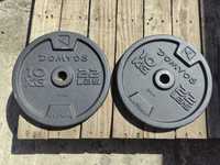 Obciążenie żeliwne Domyos Decathlon 2x10kg fi 29mm