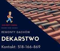 Dekarstwo, dachy, remonty