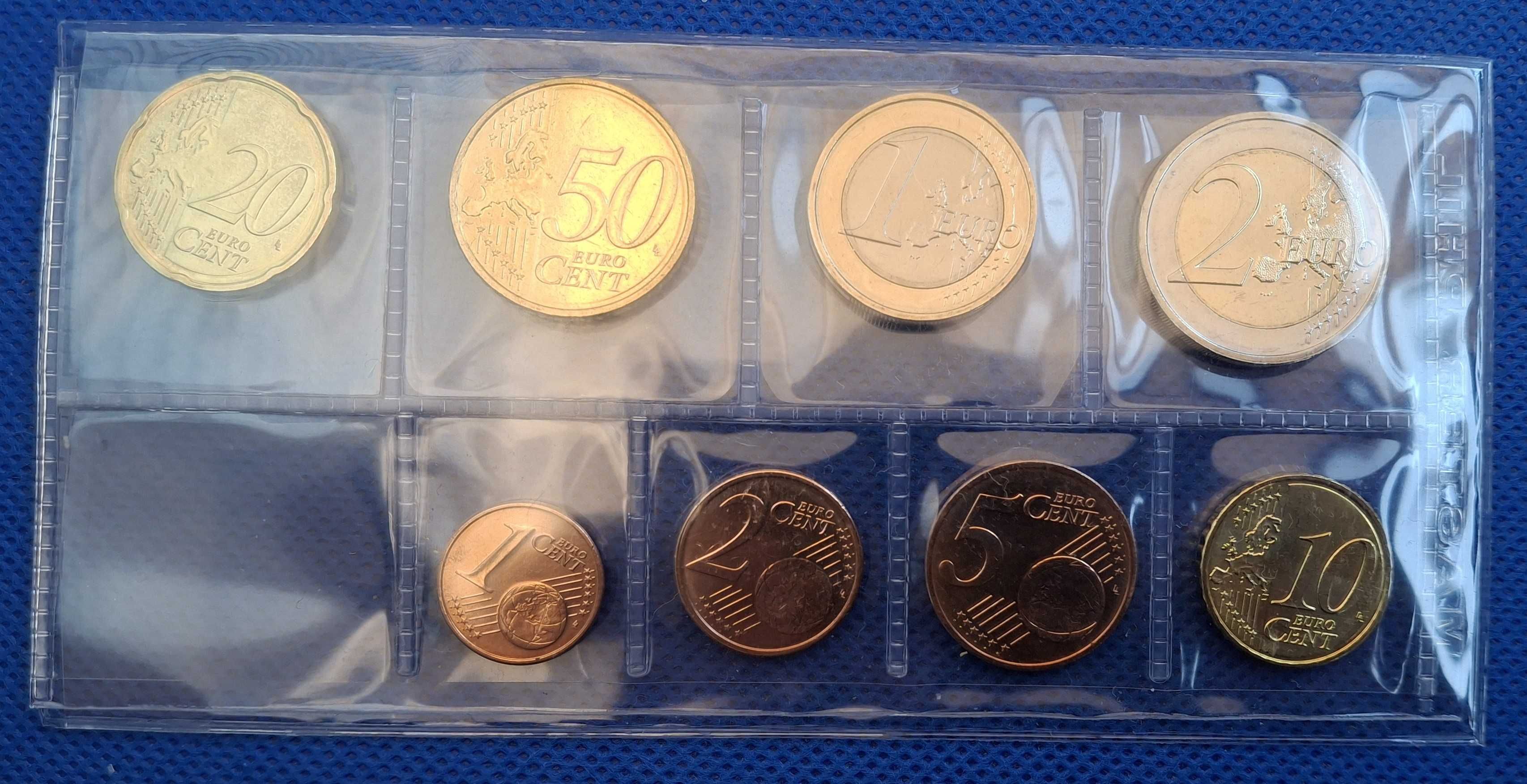 Luxemburgo - set euros 2023 - moedas de rolo não circuladas