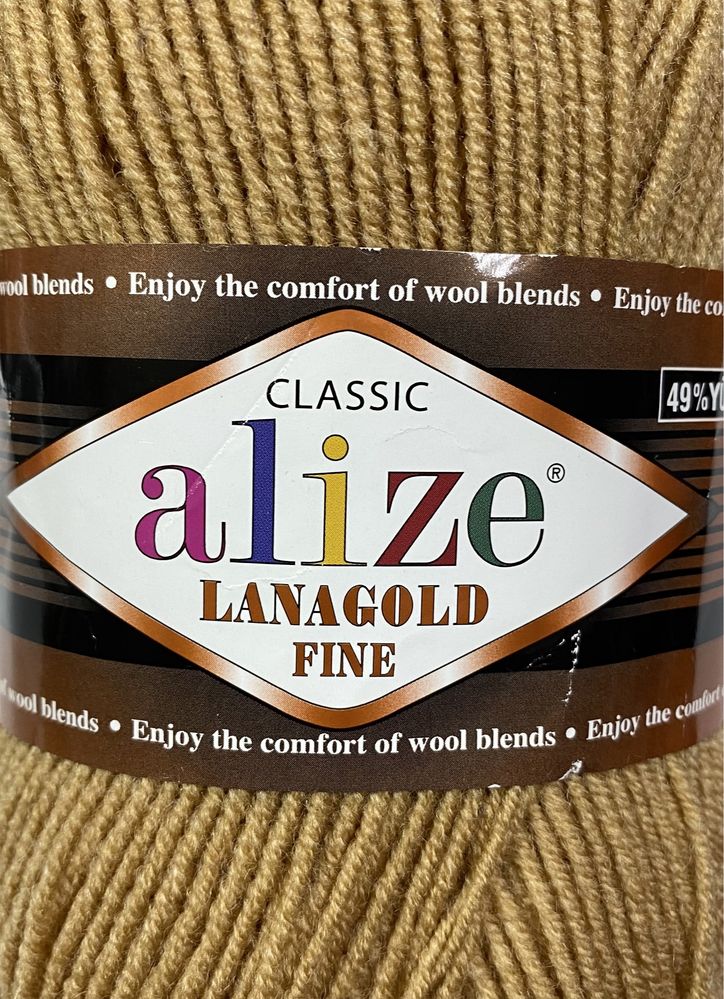 Пряжа Alize Lanagolg Fine в ассортименте