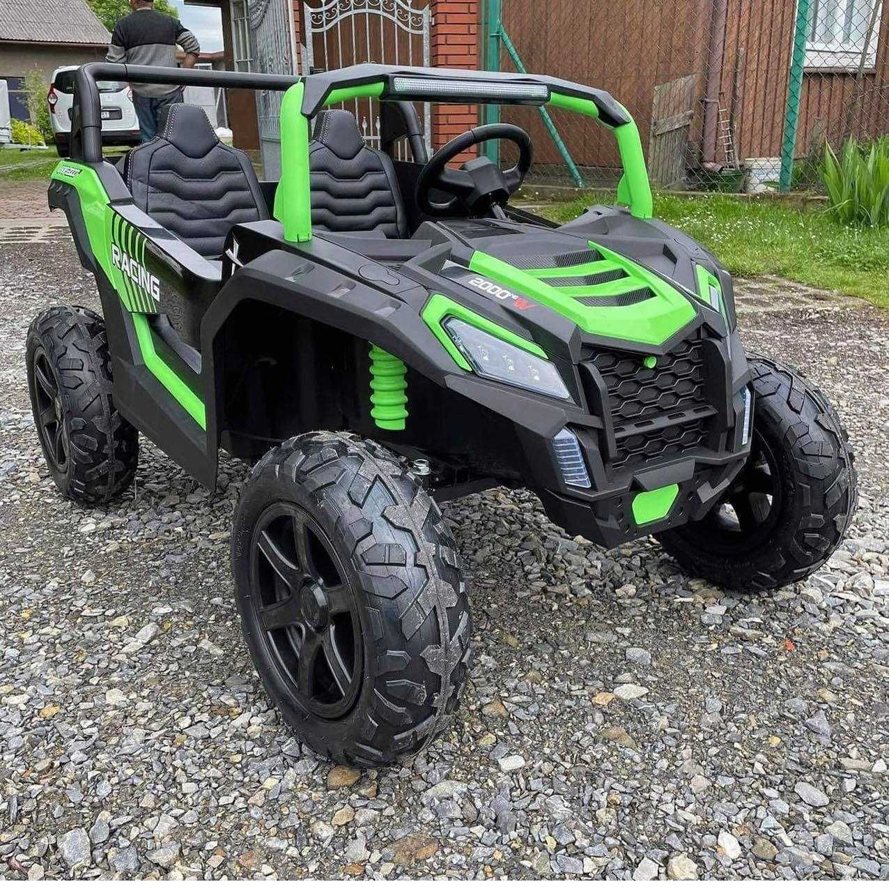 Auto Buggy STRONG A032  24V do 120 kg, pompowane koła