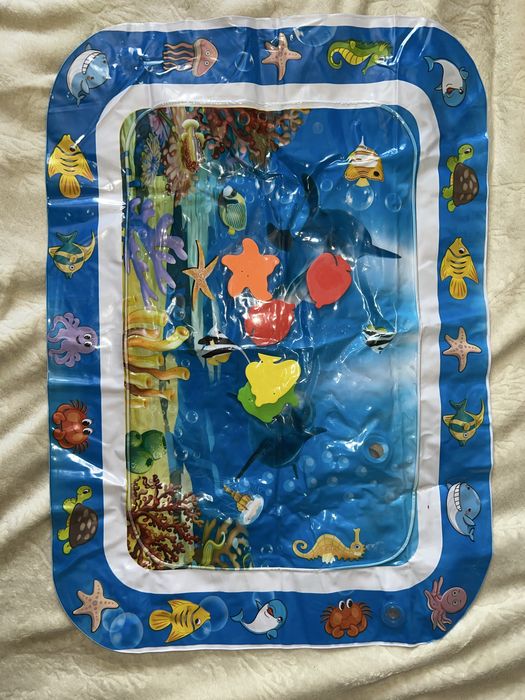Водяний килимок дитячий з рибками