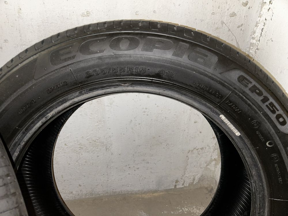 Opony bridgestone 2020 R16 205/55 ecopia ep150 letnie