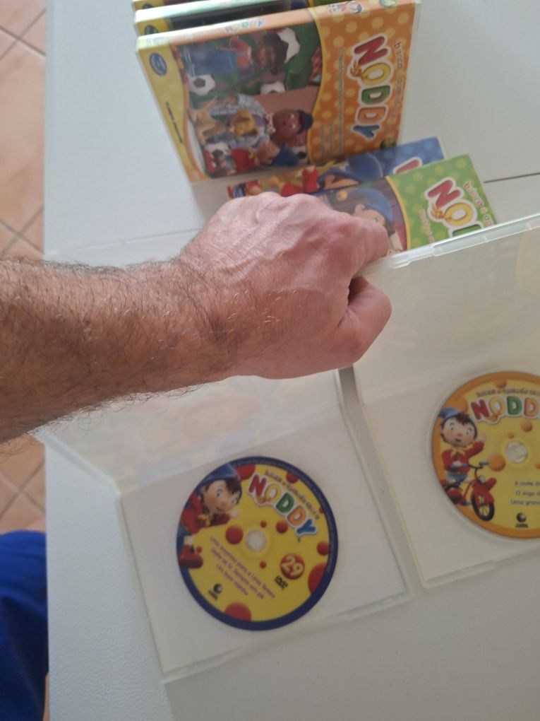Coleção dvd's do Noddi
