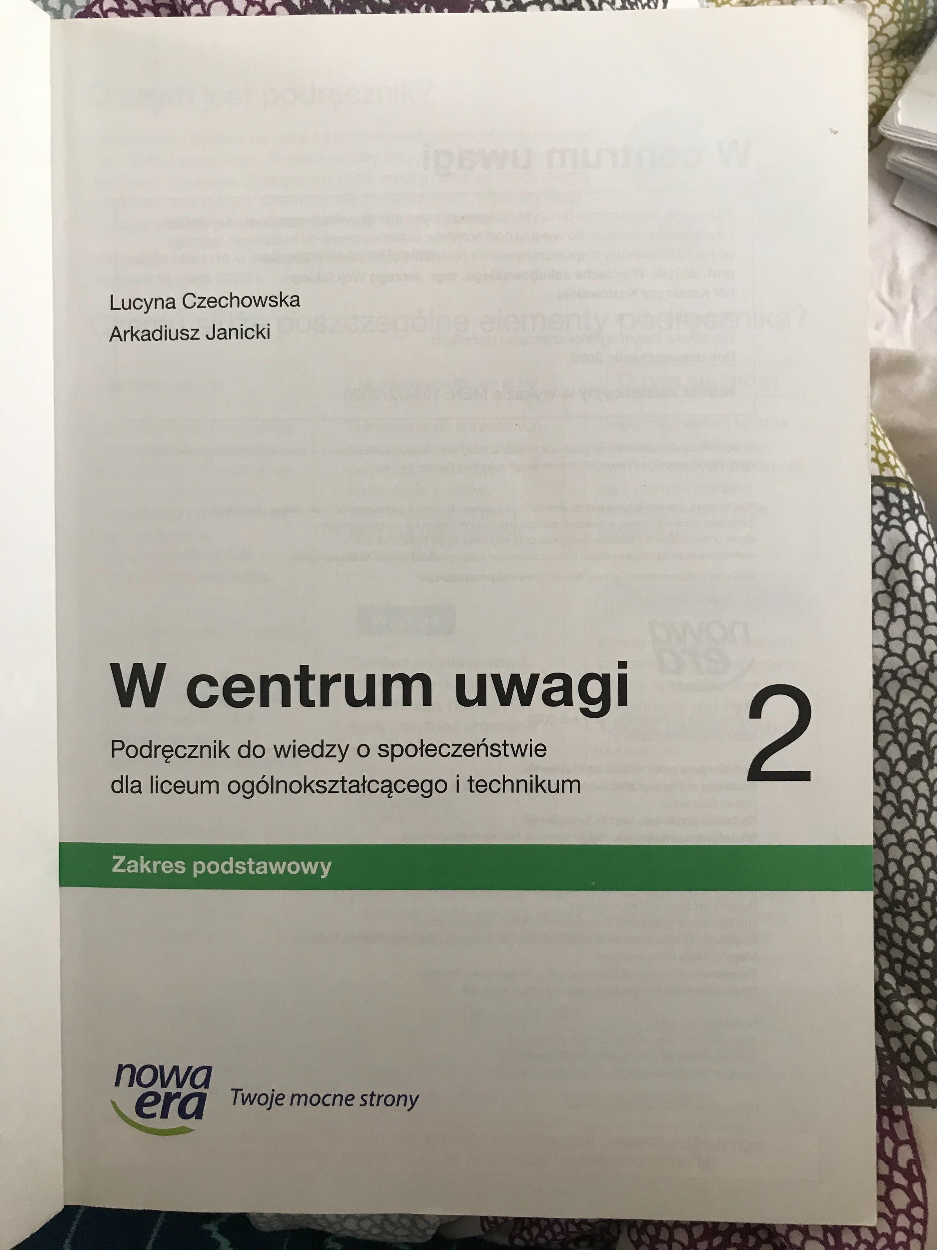 W centrum uwagi 3 zakres podstawowy