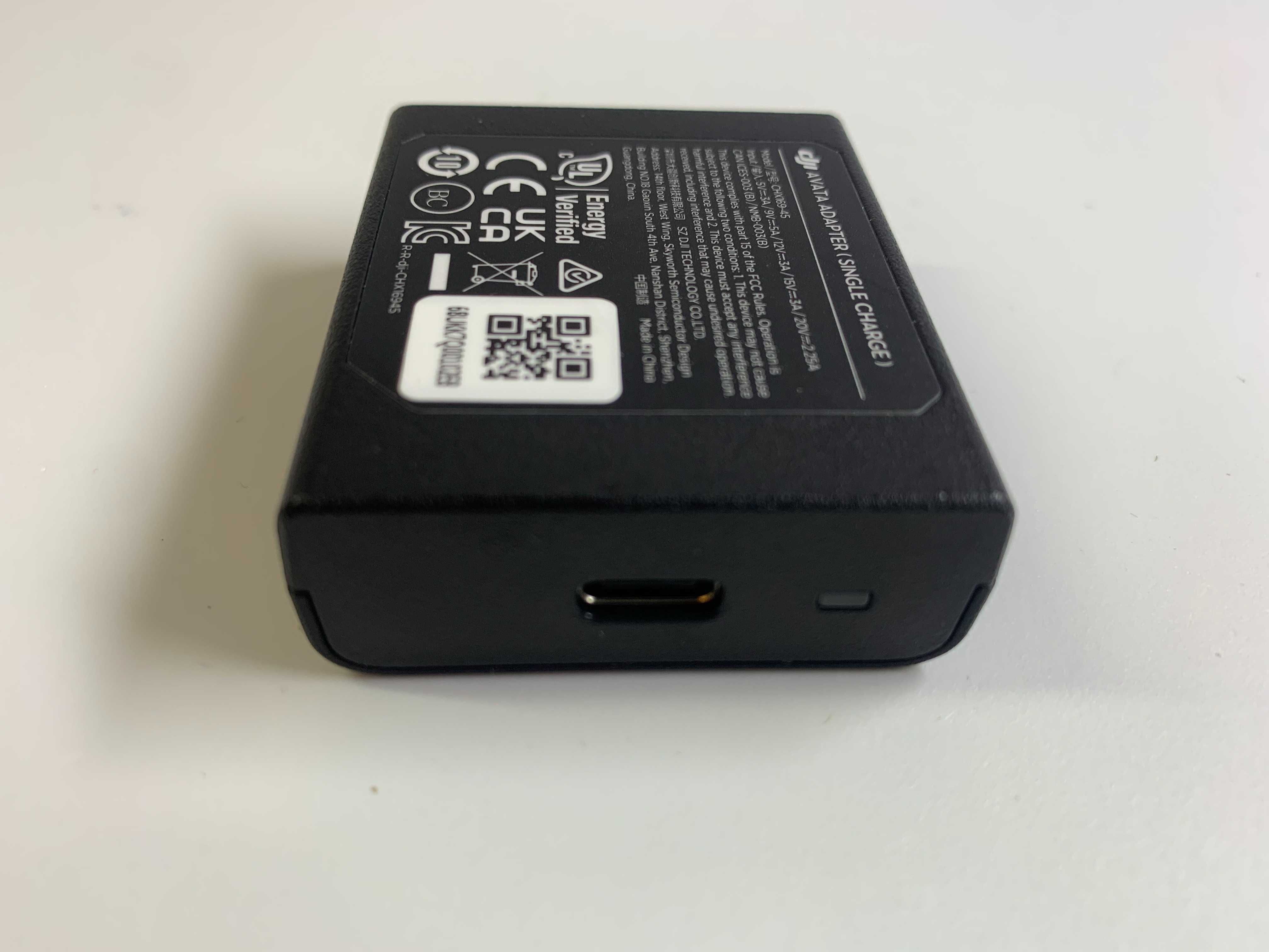 DJI gogle V2 Avata adapter zasilacz single charge CHX169-45