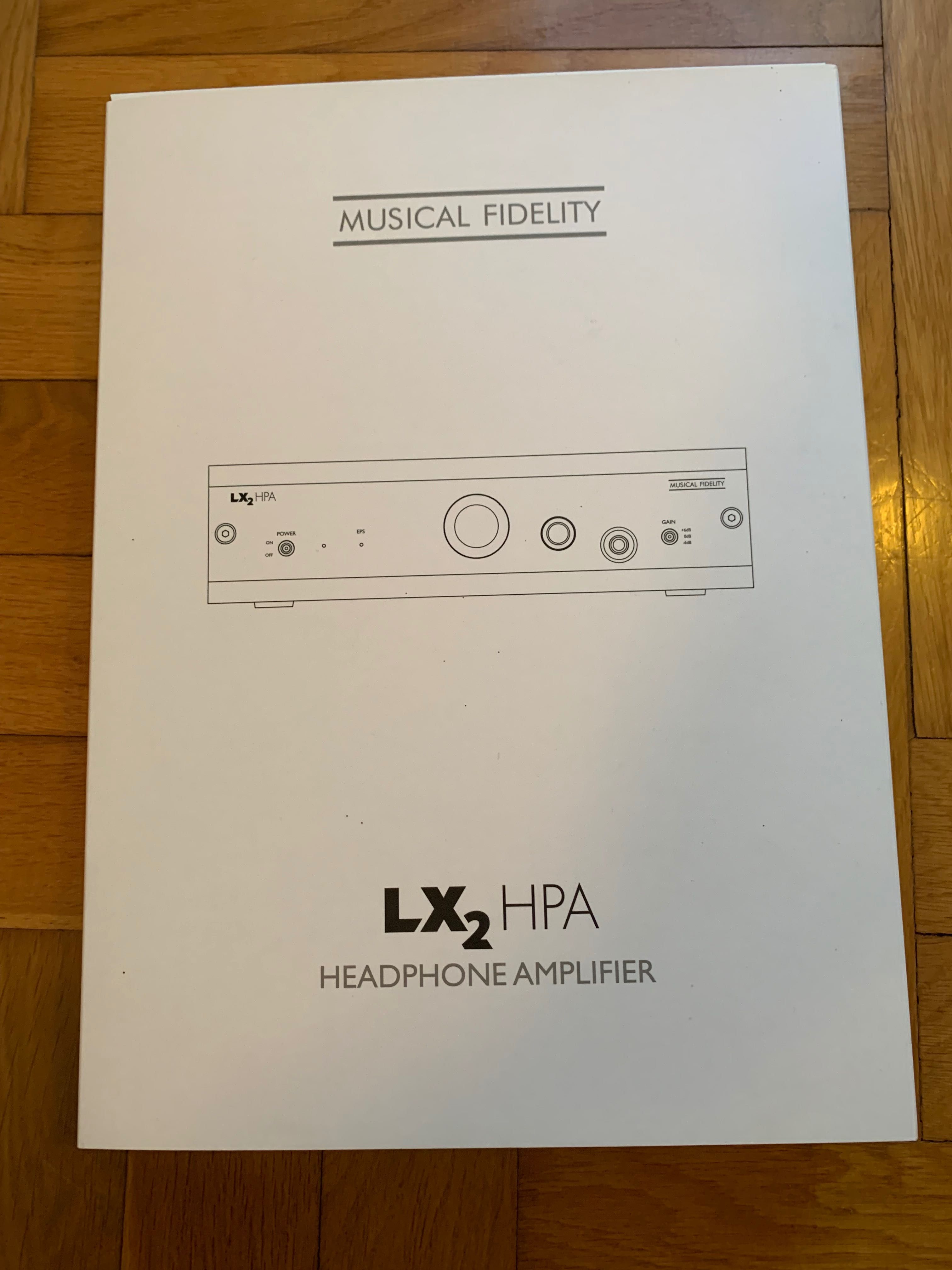 Wzmacniacz słuchawkowy Musical Fidelity LX2-HPA + ZASILACZ 24V