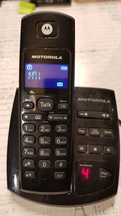 Telefon stacjonarny Motorola D411a bezprzewodowy