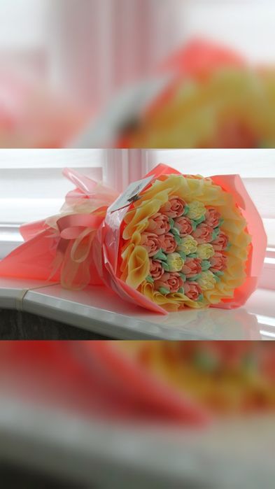 Зефірні букети/зефірні квіти/ зефірні композиції