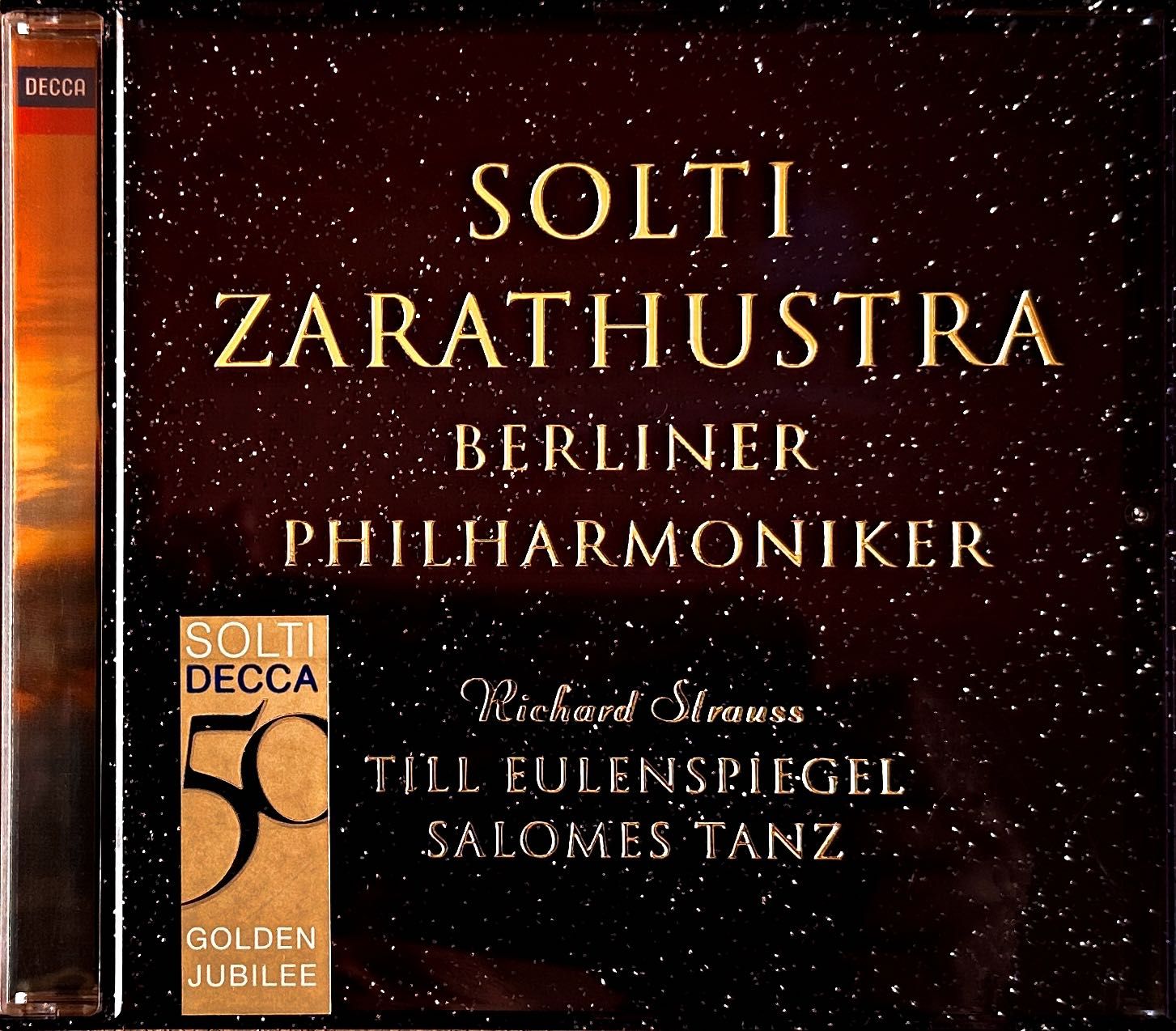 Solti Zarathustra, Richard Strauss, Berliner Philharmoniker, CD, DECCA