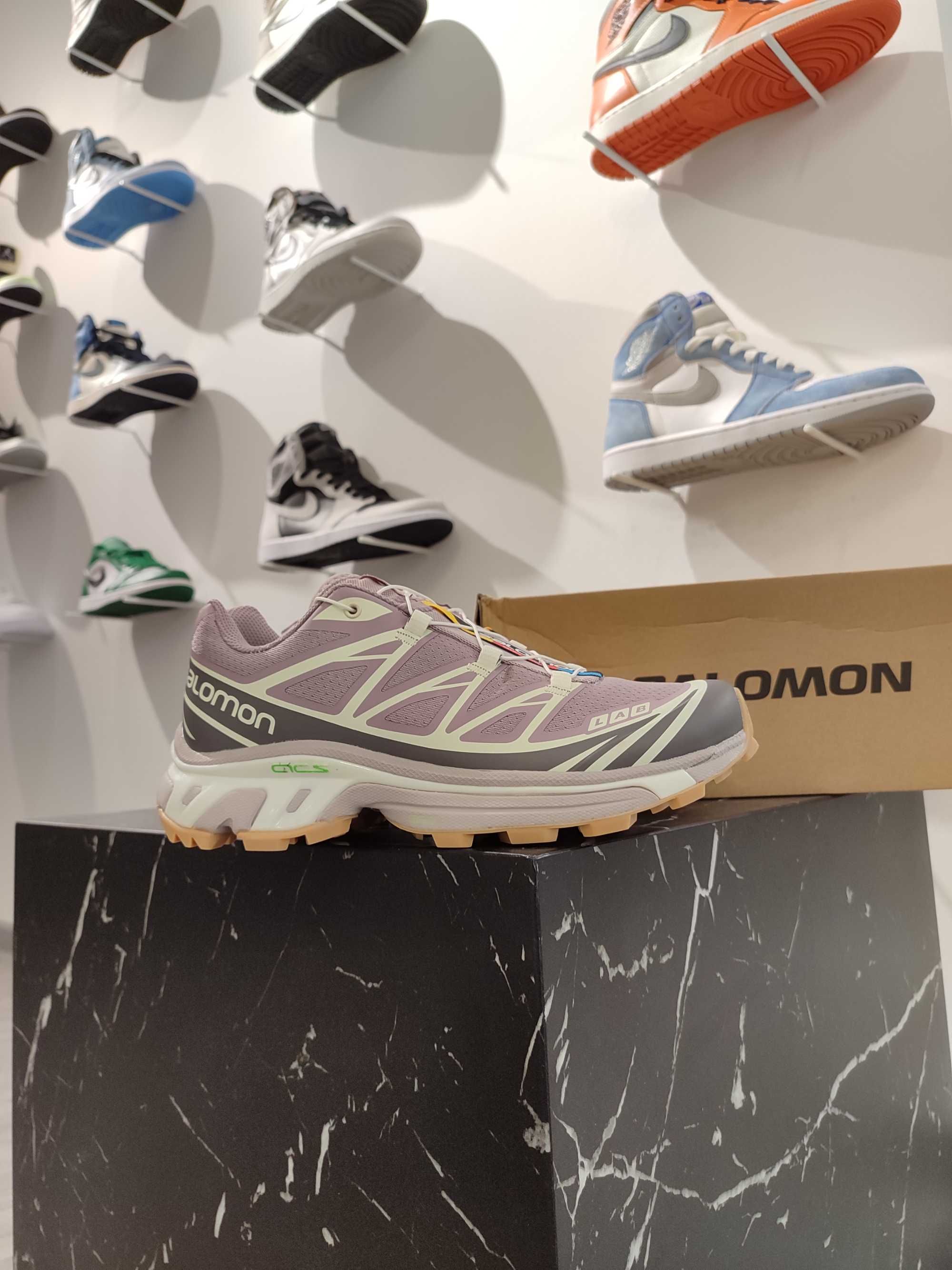 Кросівки Salomon S/LAB XT-6 Quail Plum Kitten & Vanilla Ice