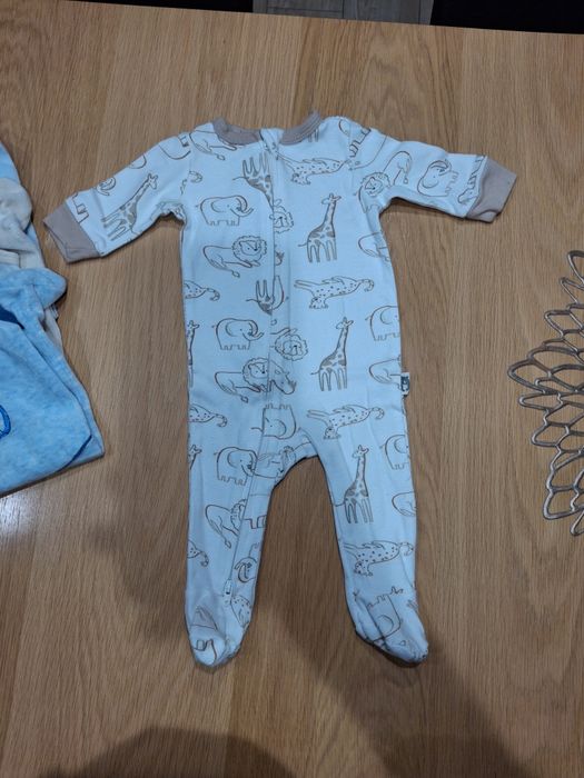 Komplet pajacykow ,śpioszków