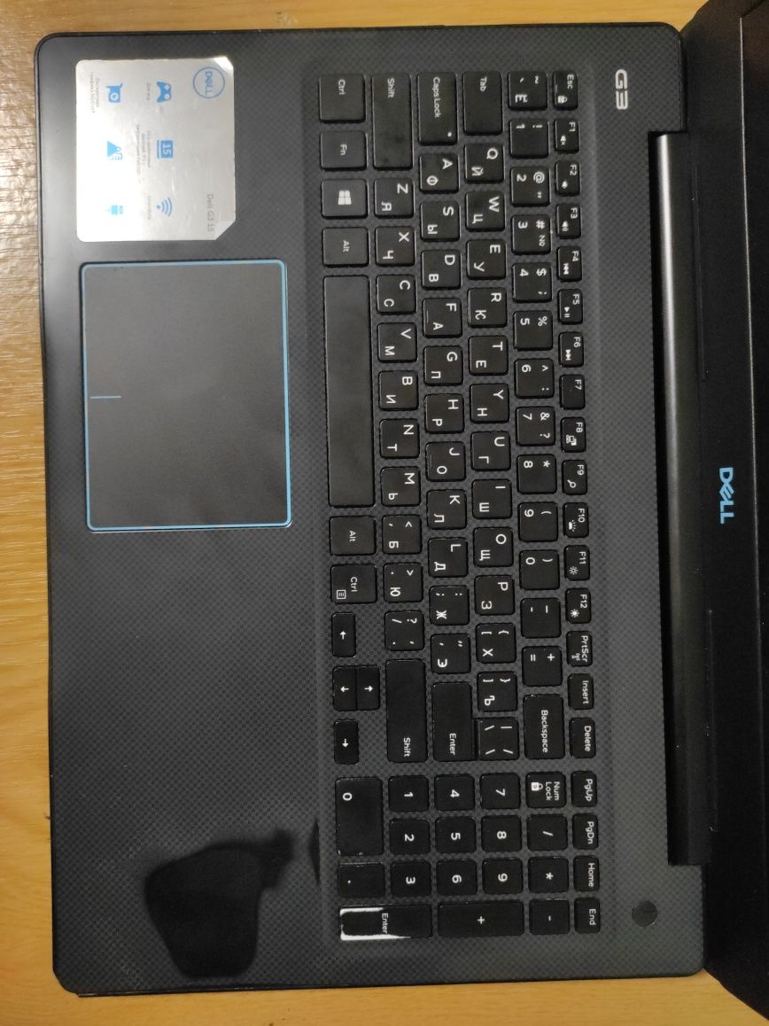 Dell G3 3579, не робочий, i5-8300H, GTX1060 6Gb, P75F003