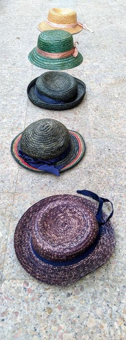 Chapéus Palha | Preço unitário | Várias cores e tipos | Envio grátis*