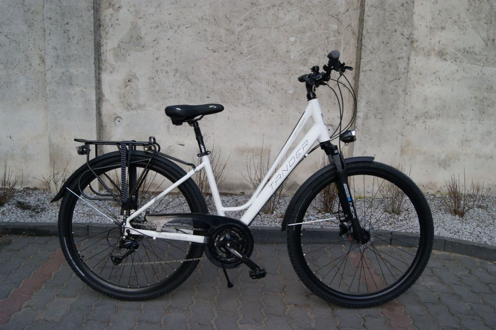 NOWY aluminiowy rower trekking Tander 28'' koła, HYDRAULIKA TARCZE