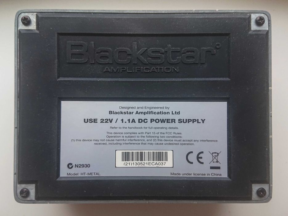 Педаль Blackstar HT-Metal