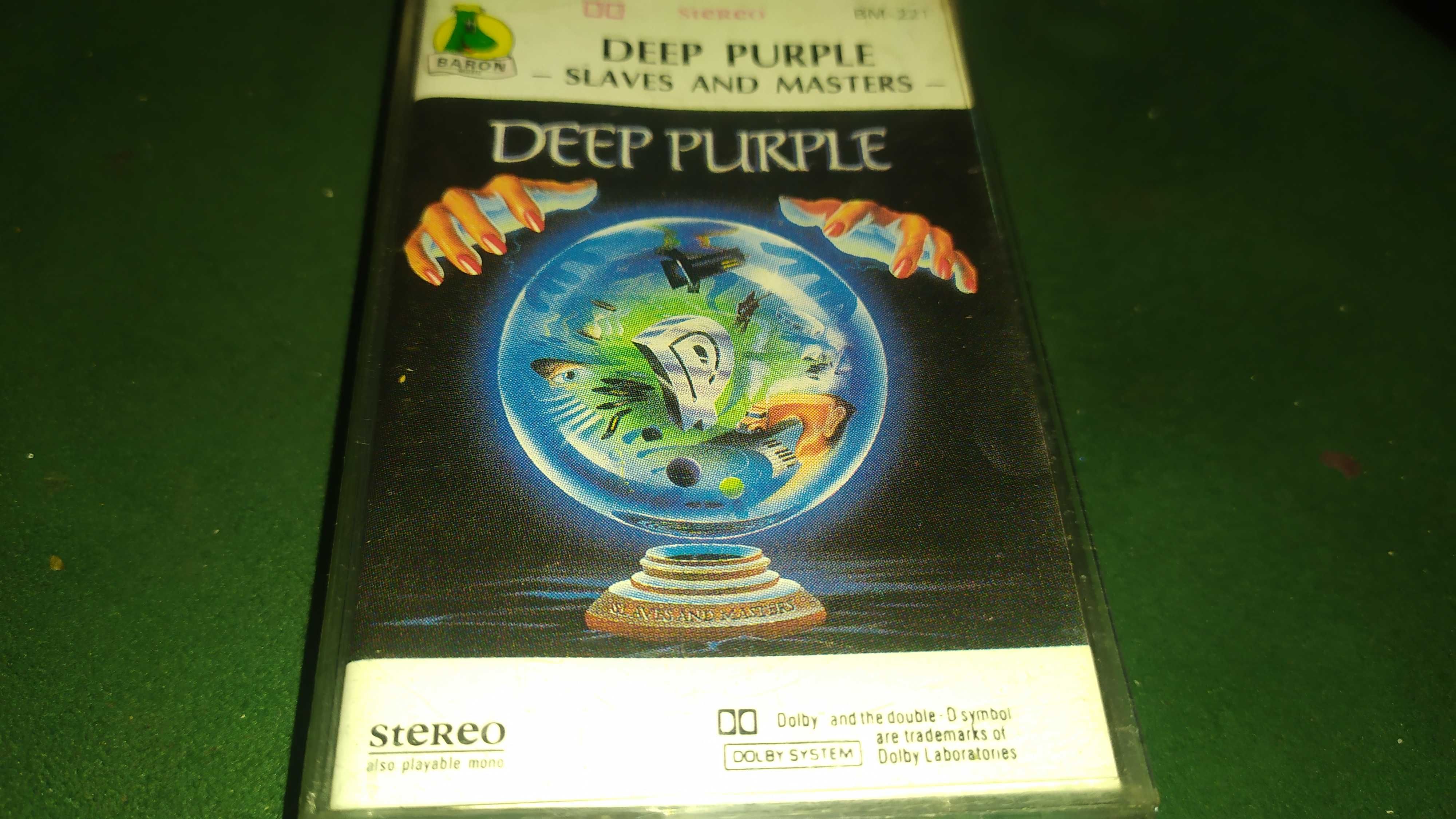 Deep Purple - Slaves and masters kaseta