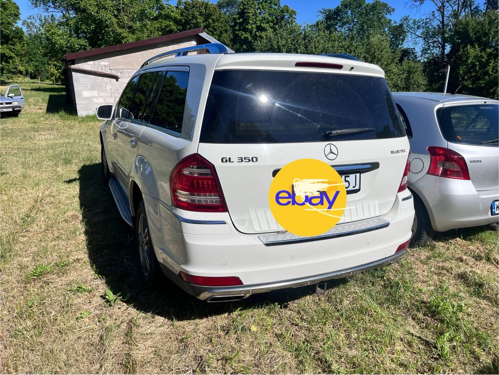 Klapa tył kompletna Mercedes GL X164 LIFT